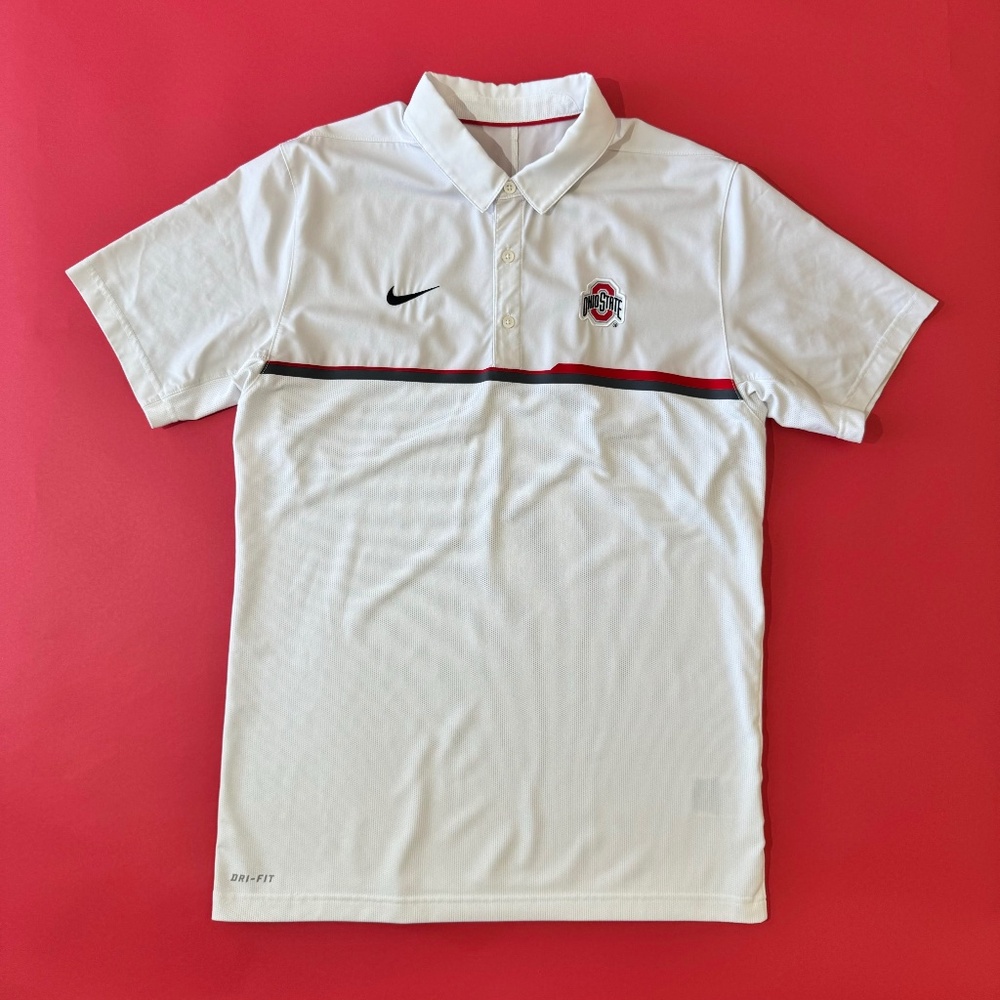 Nike Ohio State Polo - White